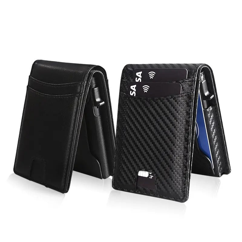 RFID Metal Pop-Up Men's Wallet
