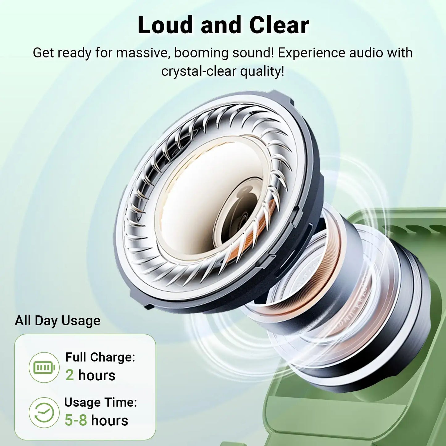 Instant Sensory Boost Wireless Induction Bluetooth Speaker