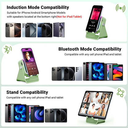Instant Sensory Boost Wireless Induction Bluetooth Speaker