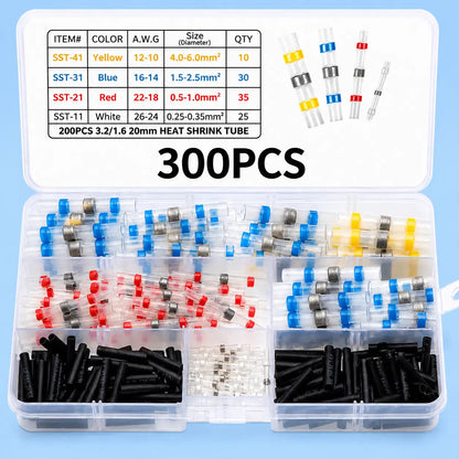 Solder & Seal Wire Connectors — Marine-Grade Waterproof Terminals