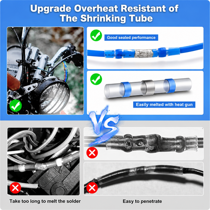 Solder & Seal Wire Connectors — Marine-Grade Waterproof Terminals