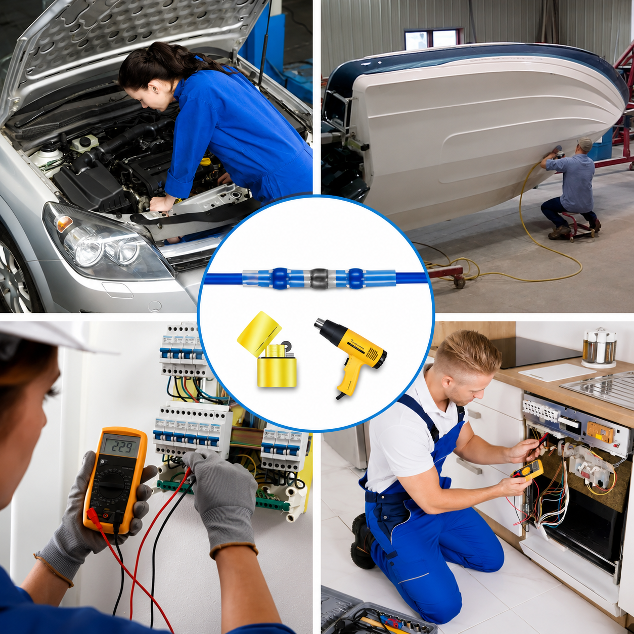Solder & Seal Wire Connectors — Marine-Grade Waterproof Terminals