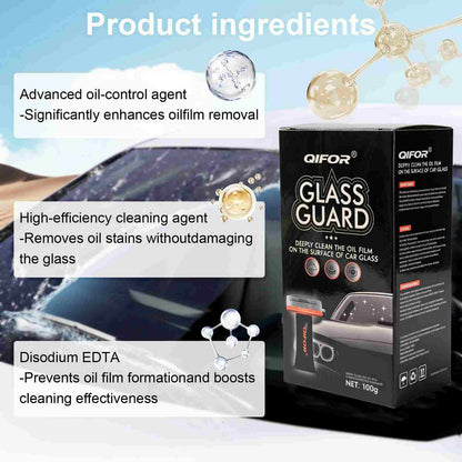 Ultimate Glass Oil Film Remover & Automotive Glass Decontamination Cream
