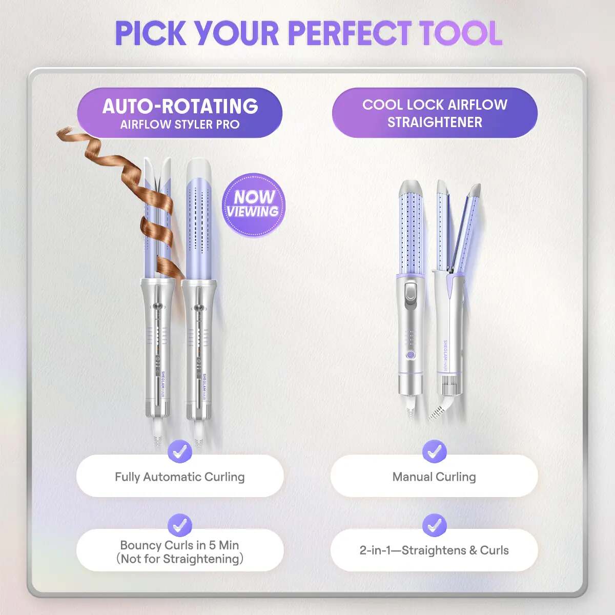 Cooling Airflow Automatic Curling Iron