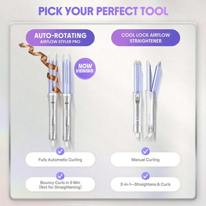 Cooling Airflow Automatic Curling Iron