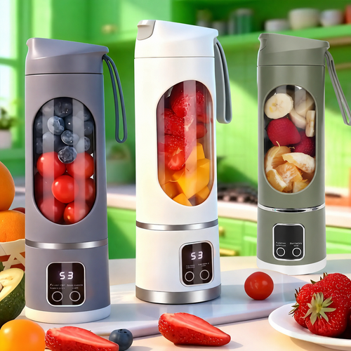Ultra-Portable High-Capacity Personal Blender for Smoothies & Shakes