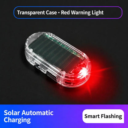 Solar Fake Car Alarm Warning Light