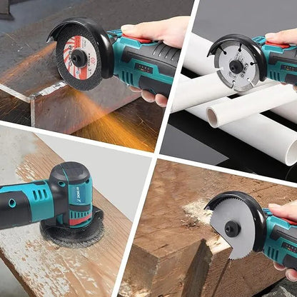 12V Brushless Angle Grinder Kit with 2 Batteries