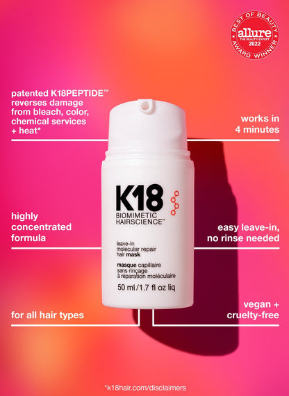 Full Size Leave-In Molecular Hair Repair Mask – 50mL