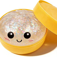 Transparent Colored Polka Dots