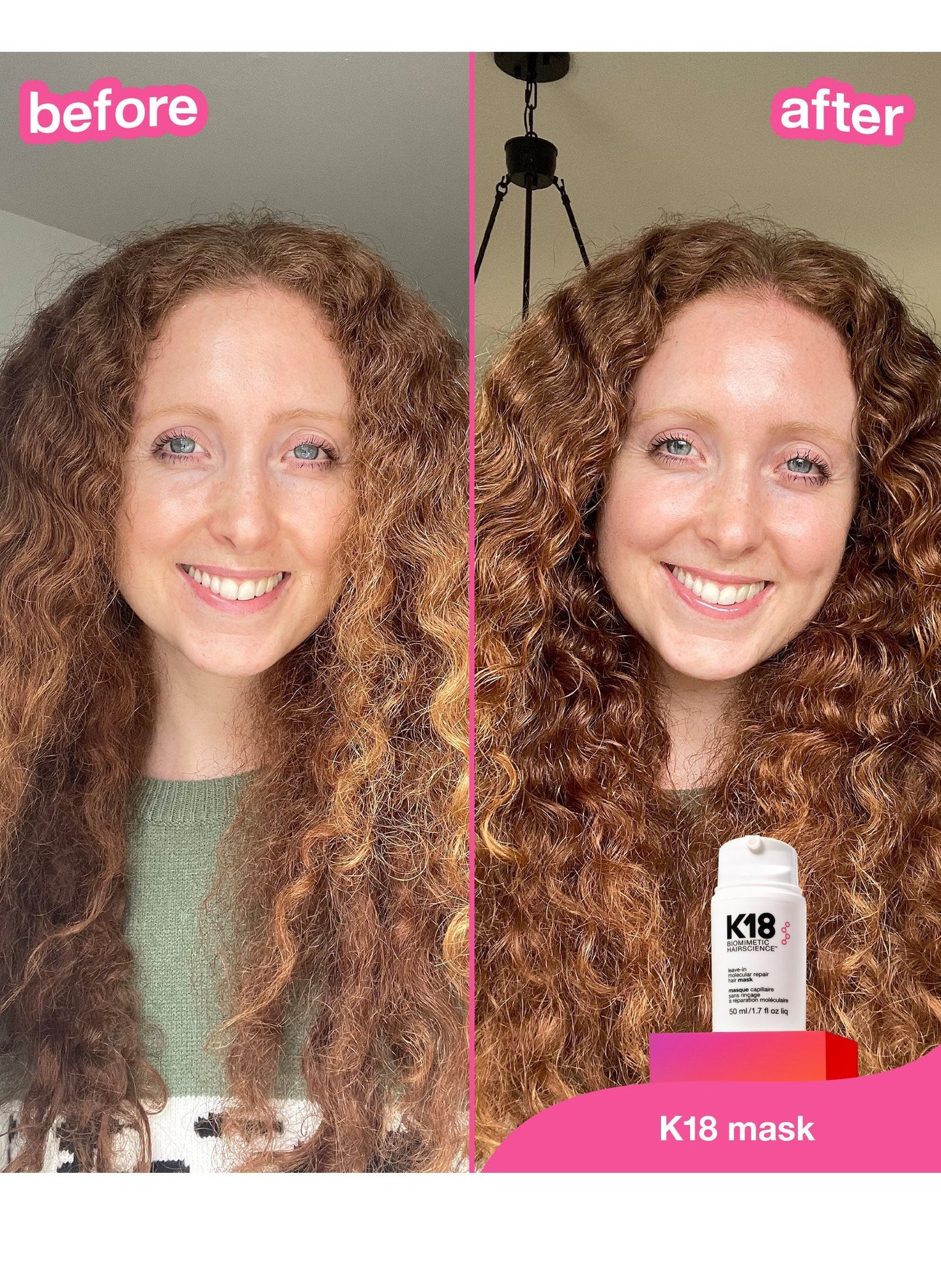 Full Size Leave-In Molecular Hair Repair Mask – 50mL