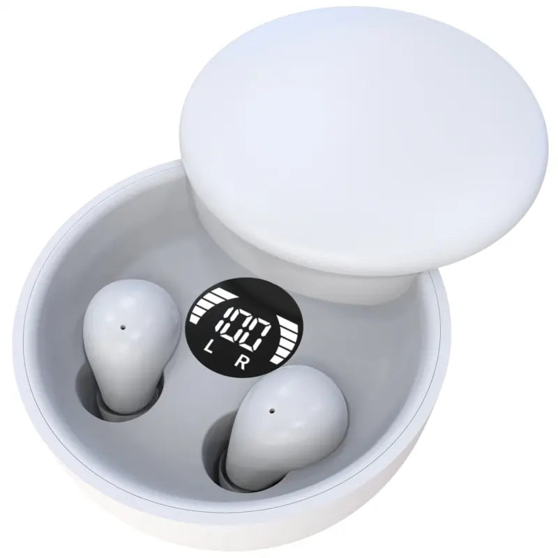 MSHUKCOE Mini Invisible Headphones Bluetooth 5.4 True Wireless In-Ear Earphones