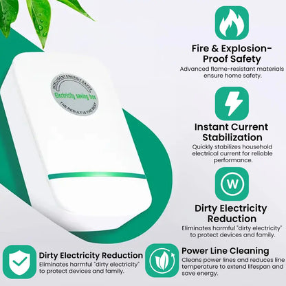 (2 Pack)Plug-In Power Box with US Plug 2026 Updated Design, Compatible with 90–250V Input Range