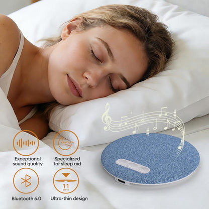🔥 Holiday Sale 🎁 Ultra-Thin Bluetooth Pillow Speaker for Sleeping, Compatible with Android & iOS
