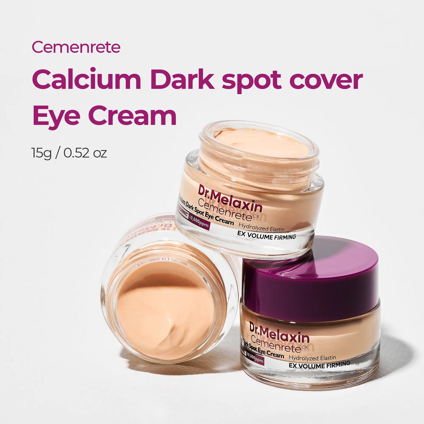 Calcium Dark Spot Eye Cream | Dark Circle, Anti-aging, Sagging, Elasticity | Korean Cosmetics