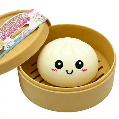Expressive Big Dumpling Squishy - Blind Box, Mysecret Bun Fidget Toy