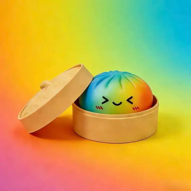 Expressive Big Dumpling Squishy - Blind Box, Mysecret Bun Fidget Toy