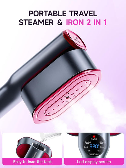 Dr.Flash™ Official | Fast Heat-Up 2-in-1 Garment Steamer& Travel Essentials