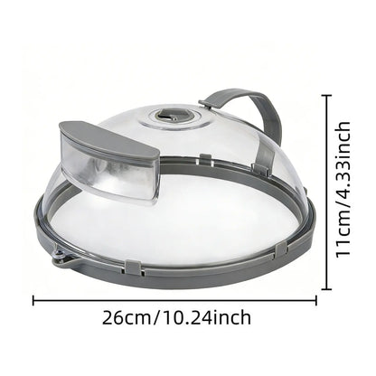 UFORU Microwave Splatter Cover with Water Steamer