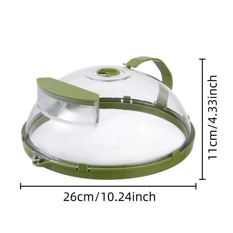 UFORU Microwave Splatter Cover with Water Steamer