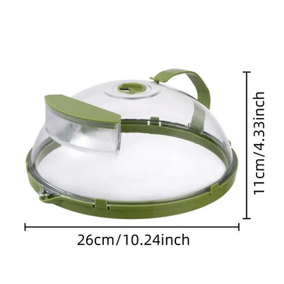 UFORU Microwave Splatter Cover with Water Steamer