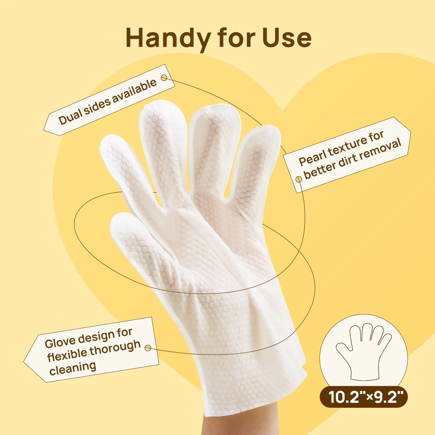 HICC PET Glove Wipes