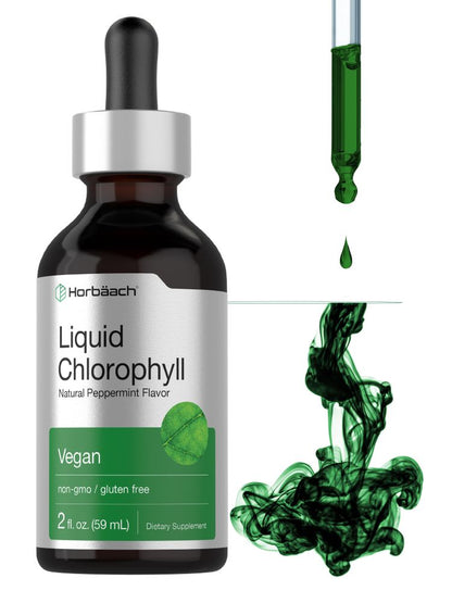 Horbäach Liquid Chlorophyll Drops | 2 oz