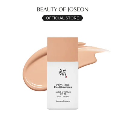 Beauty of Joseon Official Daily Tinted Fluid Sunscreen 50ml Spf Facial