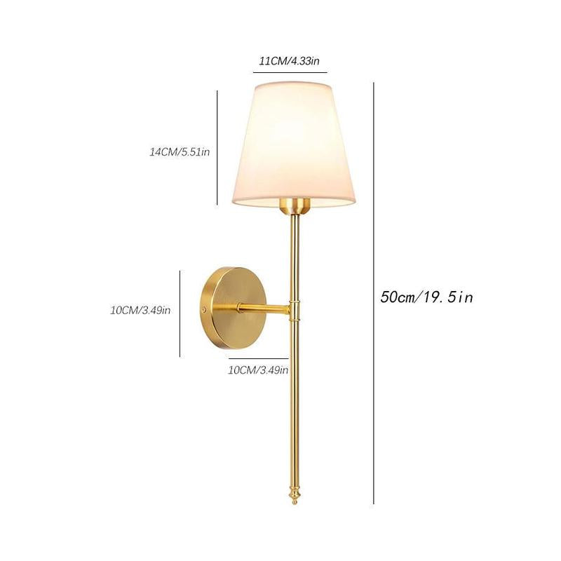 (2 in 1 Pack) Wireless Battery-Powered Wall Lamps in /, Remote Control Bedroom Lights