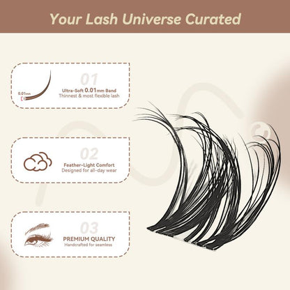 MaxComfi Spider Lashes Breeze | DD Curl Kylie&Kim Lashes Vibe