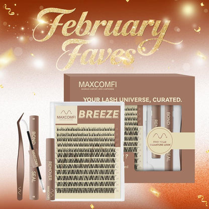 MaxComfi Spider Lashes Breeze | DD Curl Kylie&Kim Lashes Vibe