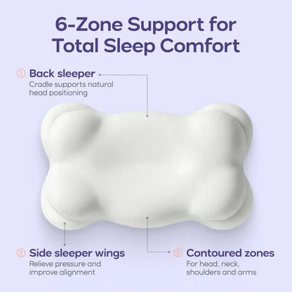 Mellow Sleep | CloudAlign Pillow + FREE Cooling Pillowcase