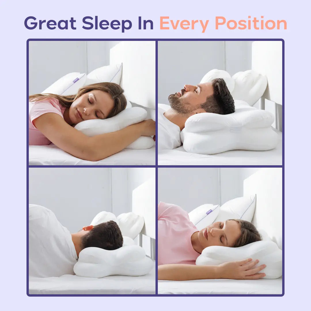 Mellow Sleep | CloudAlign Pillow + FREE Cooling Pillowcase