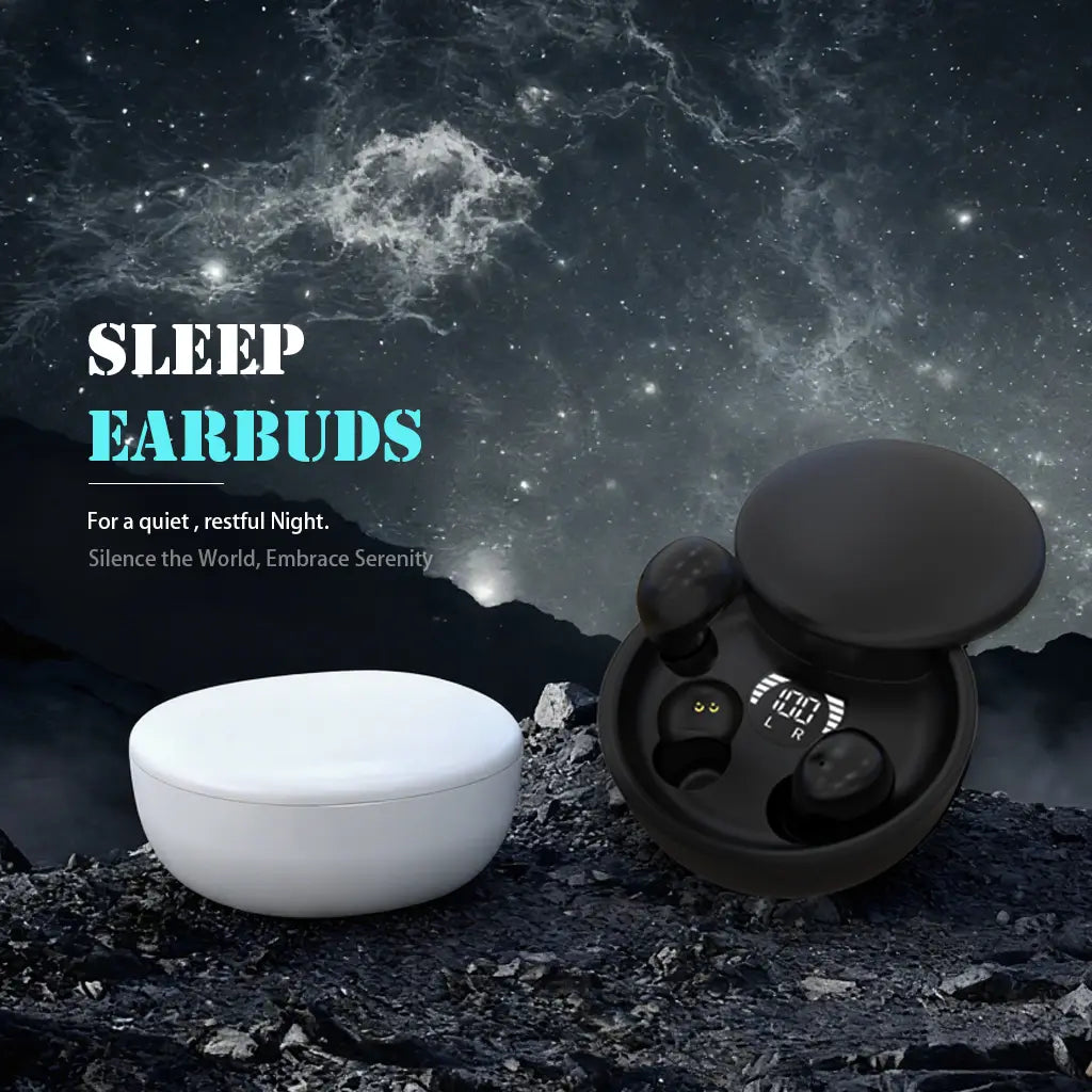 MSHUKCOE Mini Invisible Headphones Bluetooth 5.4 True Wireless In-Ear Earphones