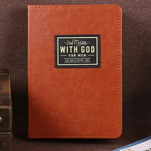 (2 Pack) One Minute with God for Men, 365 Days Devotional Journal