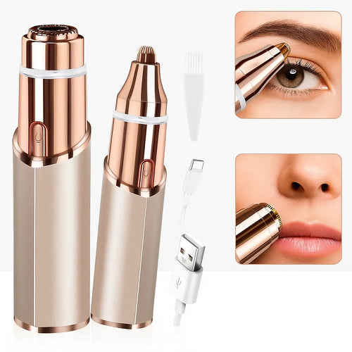 2 in 1 facial & eyebrow hair trimmer,Electric Eyebrow Trimmer