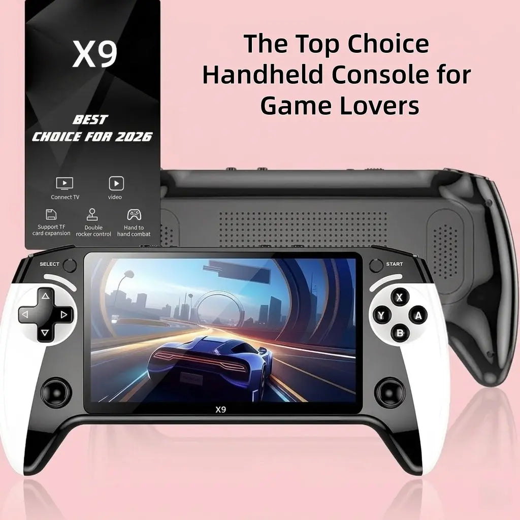 Portable Retro Game Console, 5.5-Inch Large Screen