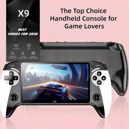 Portable Retro Game Console, 5.5-Inch Large Screen