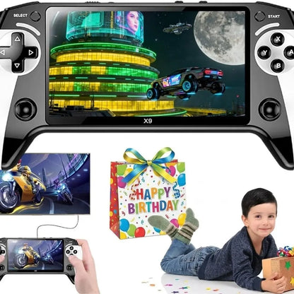 Portable Retro Game Console, 5.5-Inch Large Screen