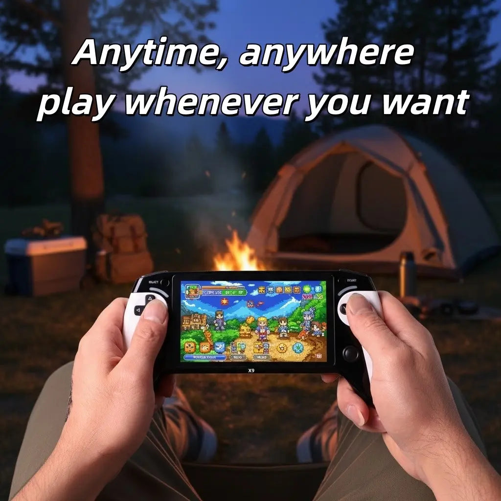 Portable Retro Game Console, 5.5-Inch Large Screen