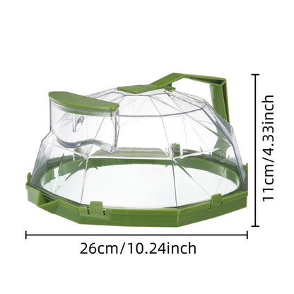 UFORU Microwave Splatter Cover with Water Steamer