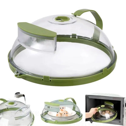 UFORU Microwave Splatter Cover with Water Steamer