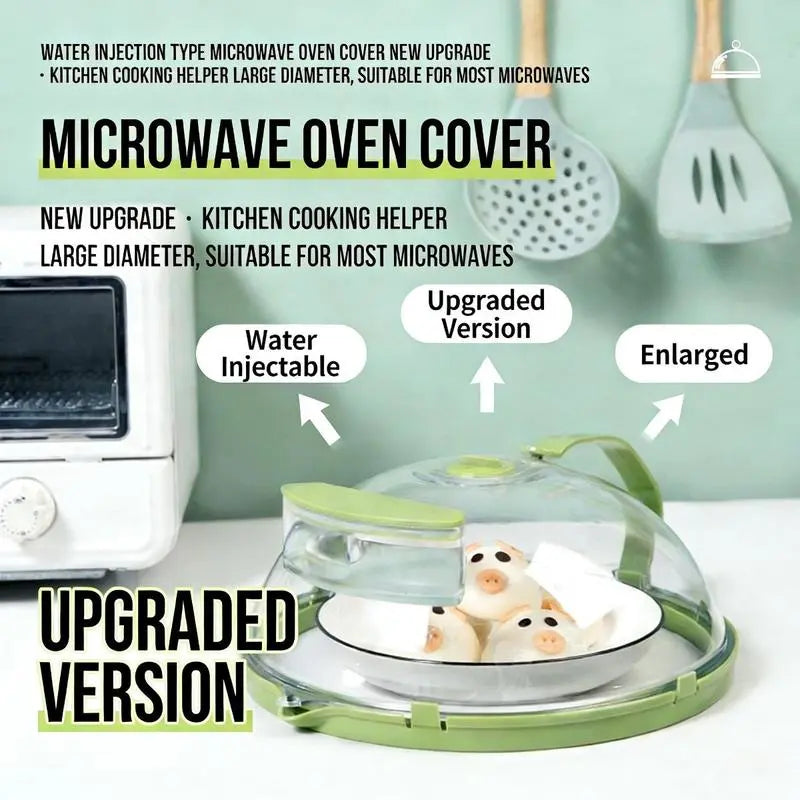 UFORU Microwave Splatter Cover with Water Steamer