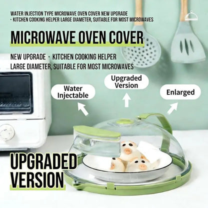UFORU Microwave Splatter Cover with Water Steamer