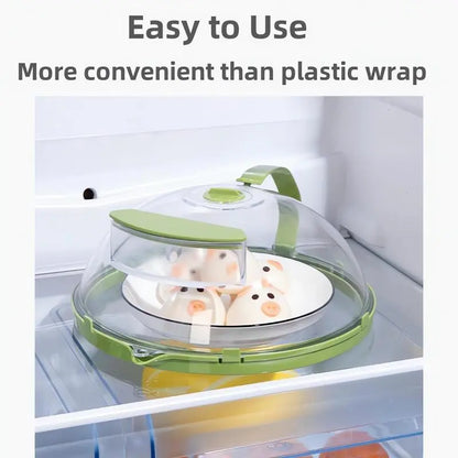 UFORU Microwave Splatter Cover with Water Steamer
