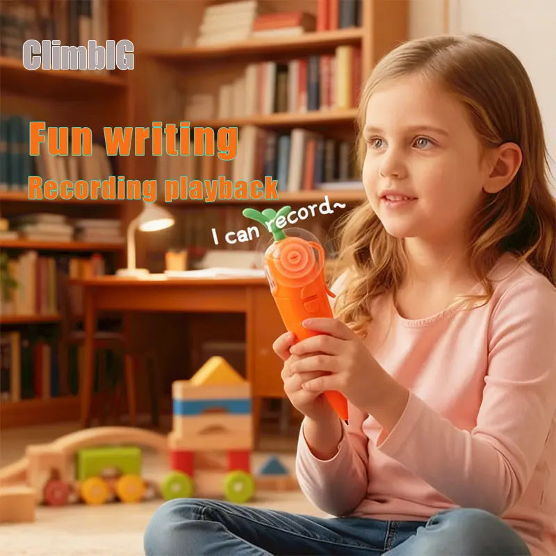 60-Second Voice Recorder with Playback & Audio Recorder Pen