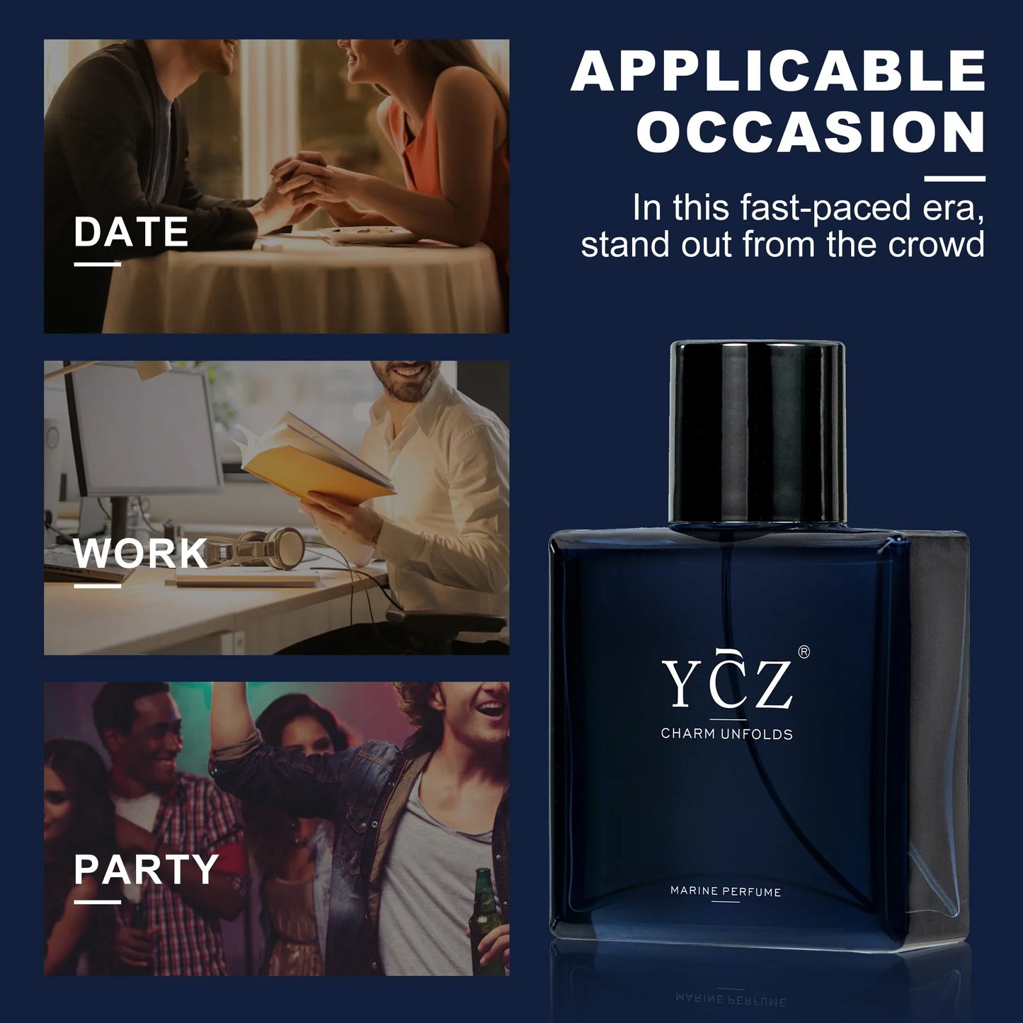 YCZ Midnight Marine Cologne