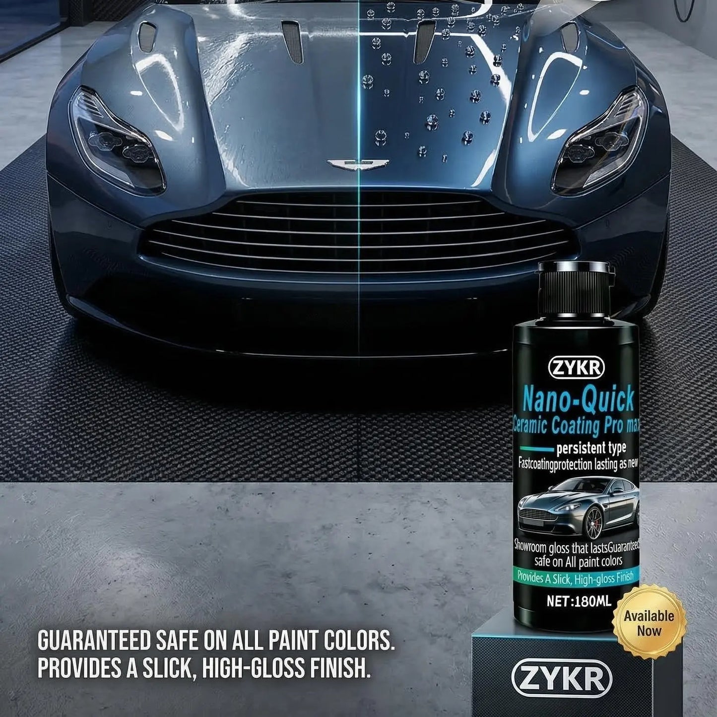 ZYKR Nano Ceramic Coating Professional Edition MAX Version is specially designed for automobiles.