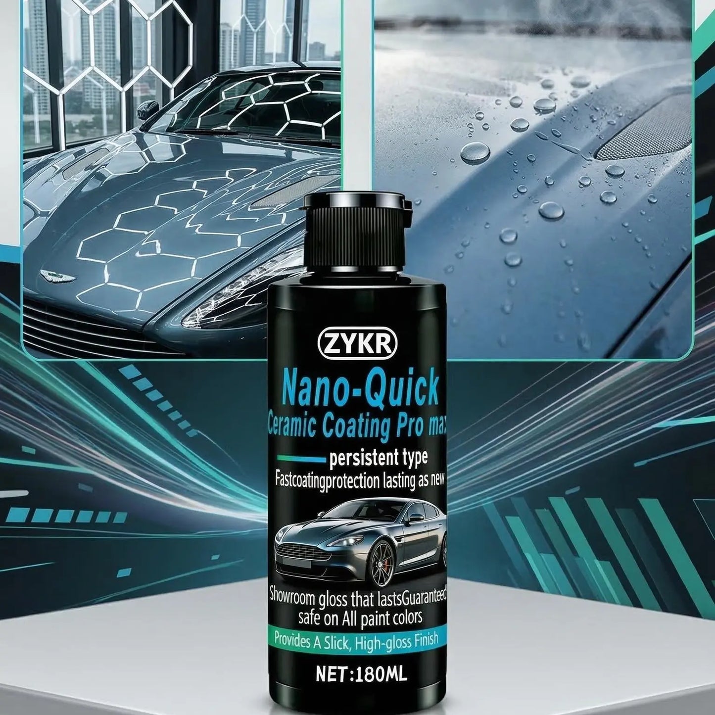 ZYKR Nano Ceramic Coating Professional Edition MAX Version is specially designed for automobiles.