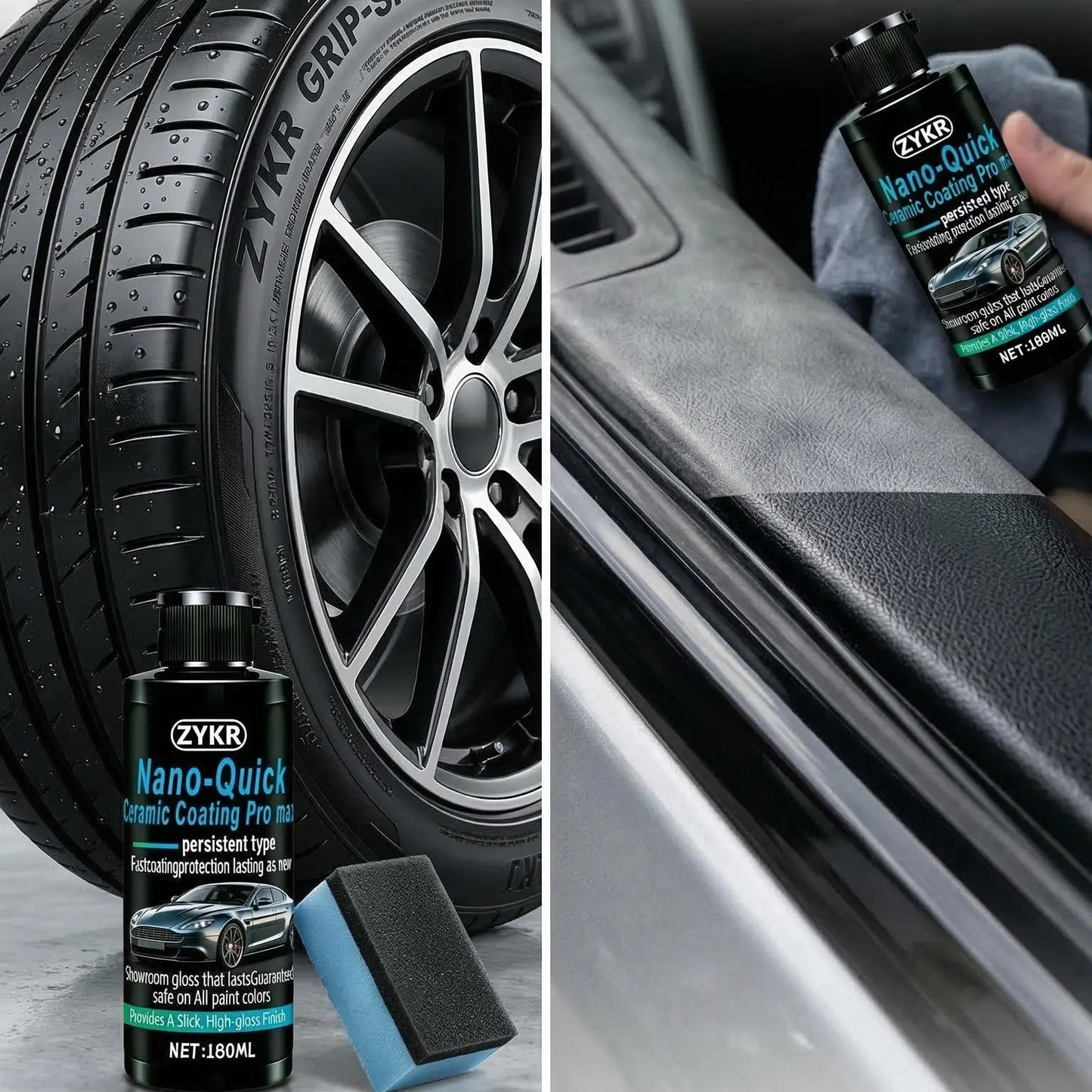 ZYKR Nano Ceramic Coating Professional Edition MAX Version is specially designed for automobiles.